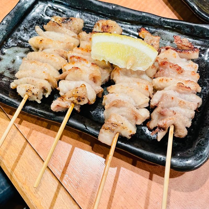 鶏皮(焼きとり・串焼き かめや )