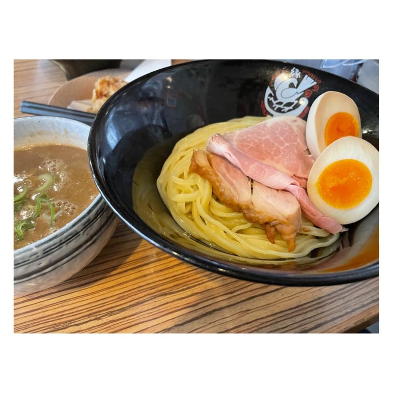 濃厚鶏魚介つけ麺(麺でつながる縁 大阪縁乃助商店)