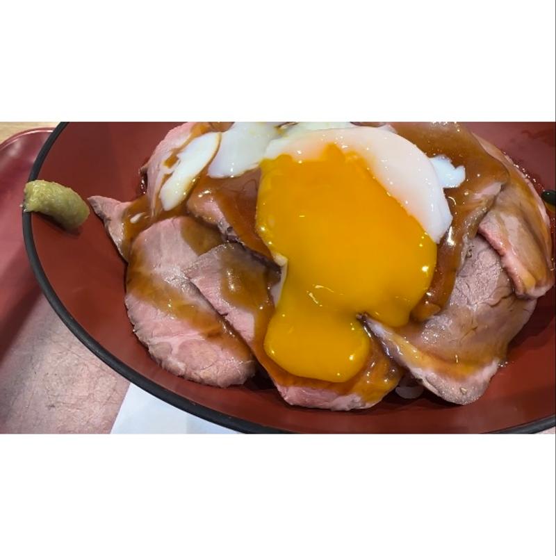 ローストビーフ丼(柿安Meat Express )