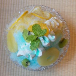 ブルーハワイ&レモン(CAFE ANNON カフェアンノン なんば)