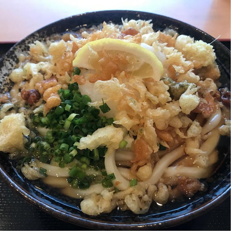 冷ぶっかけうどん　3玉(讃岐うどん 條辺)