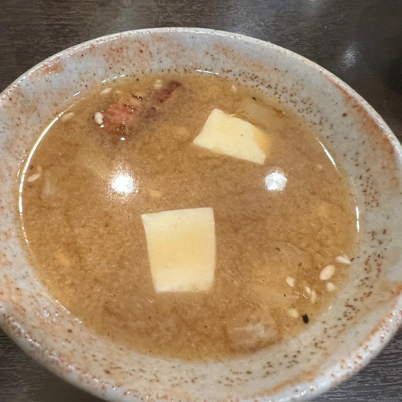 豚汁(とんかつ 王ろじ)