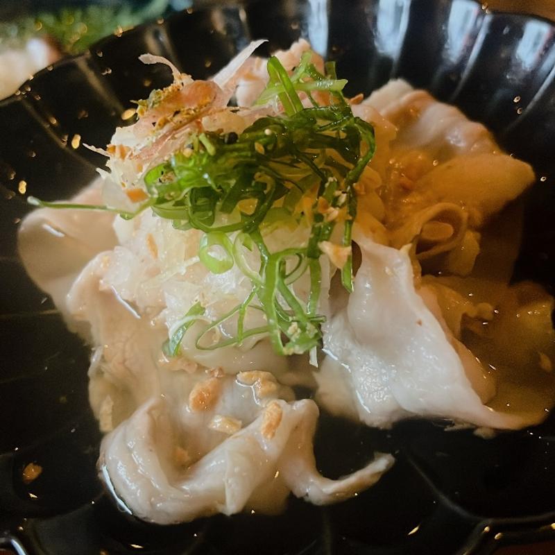 おでん　豚しゃぶ(串揚げとおでん　コムロテツヤ)