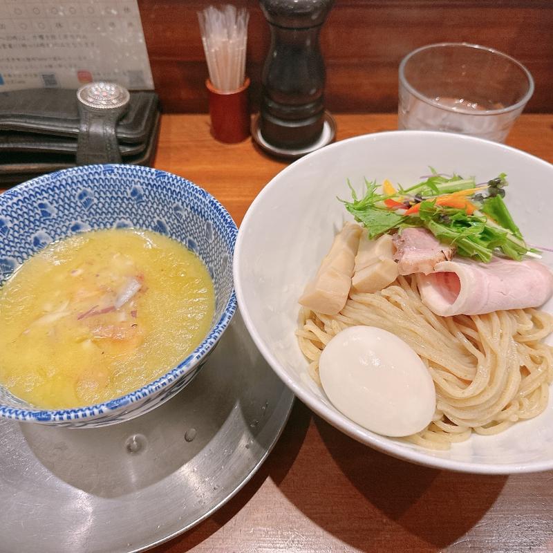 地鶏白湯つけ麺(中華そば 卯月屋)