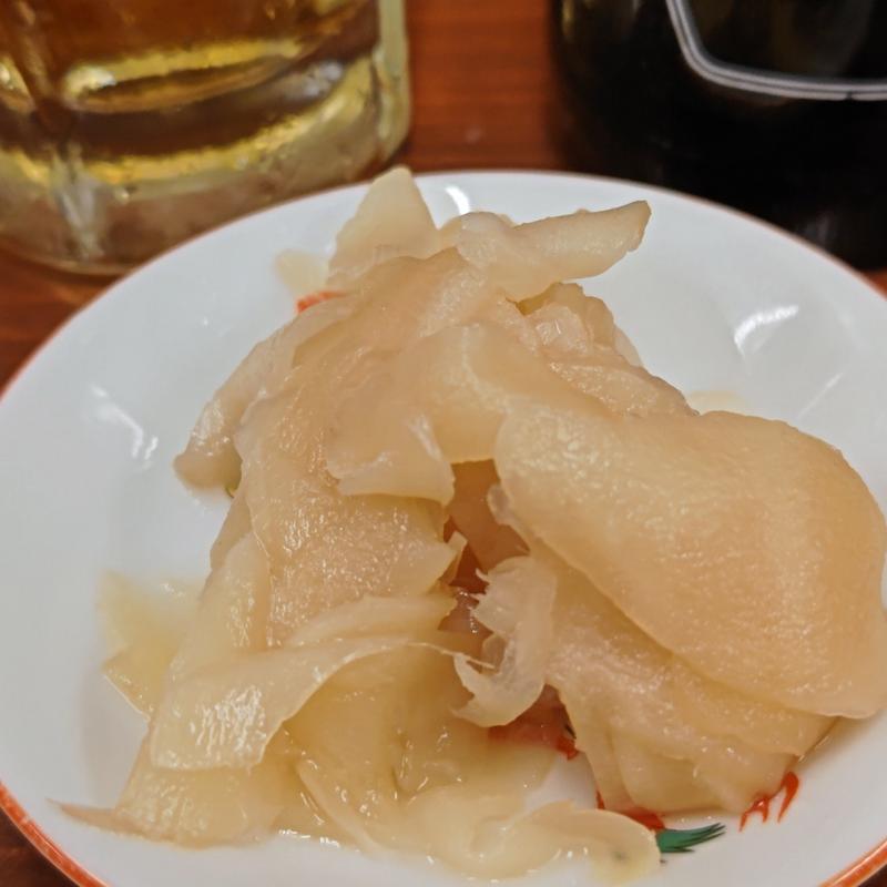 自家製ガリ(焼き鳥かっぱ)