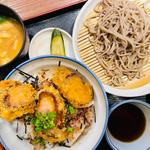 天とよカツ丼と小そば(浅草割烹天とよ神保町店)