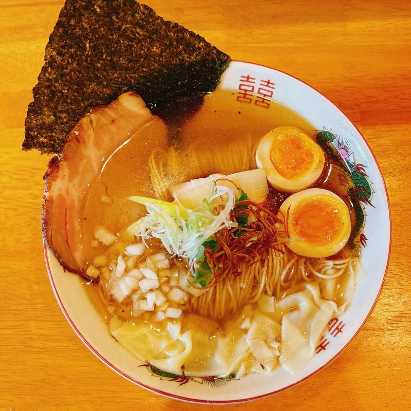 特製塩煮干しそば(中華そば やいろ亭)