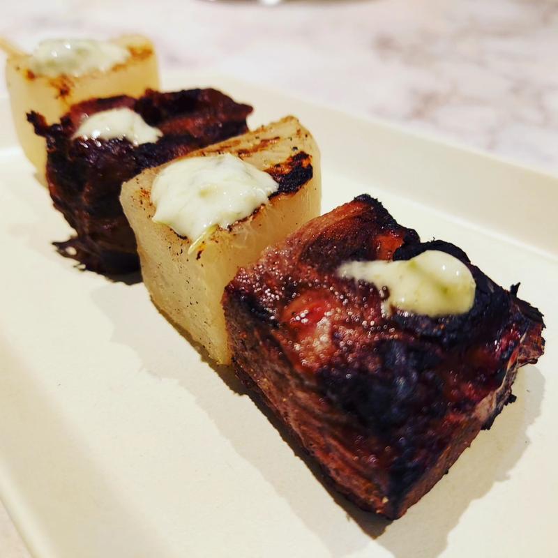 牛タンと大根串(大衆酒場 フレンチマン なんばウォーク店)