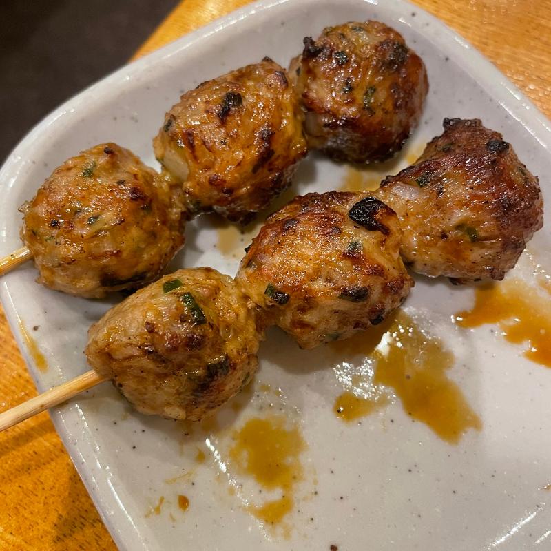 つくね(炭火焼とり 萬作)