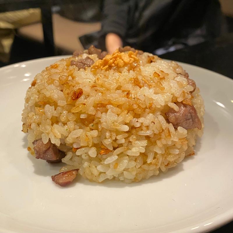 特製ガーリックライス(千種焼肉 飛騨牛の奴隷)