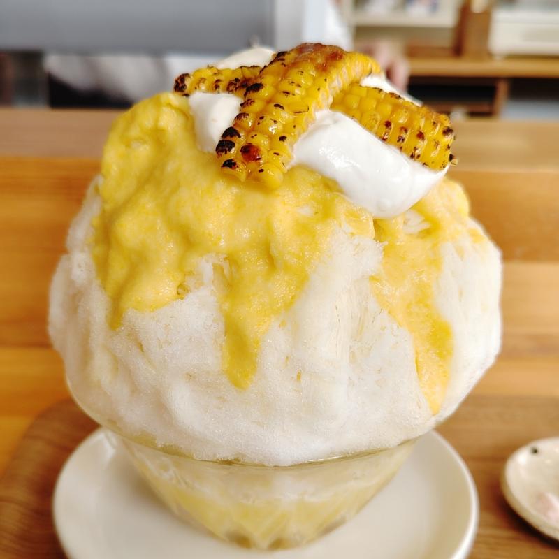 とうもろこしみるく(日本茶専門店 茶のいろは)