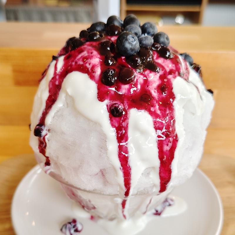 ブルーベリーヨーグルト(日本茶専門店 茶のいろは)