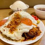 チャーシューエッグ定食