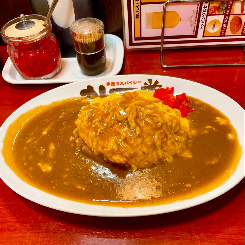 オムカレー(カレー堂 鳳店)