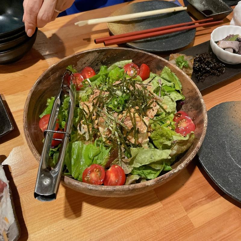 サラダ(御食事処 濱松屋)