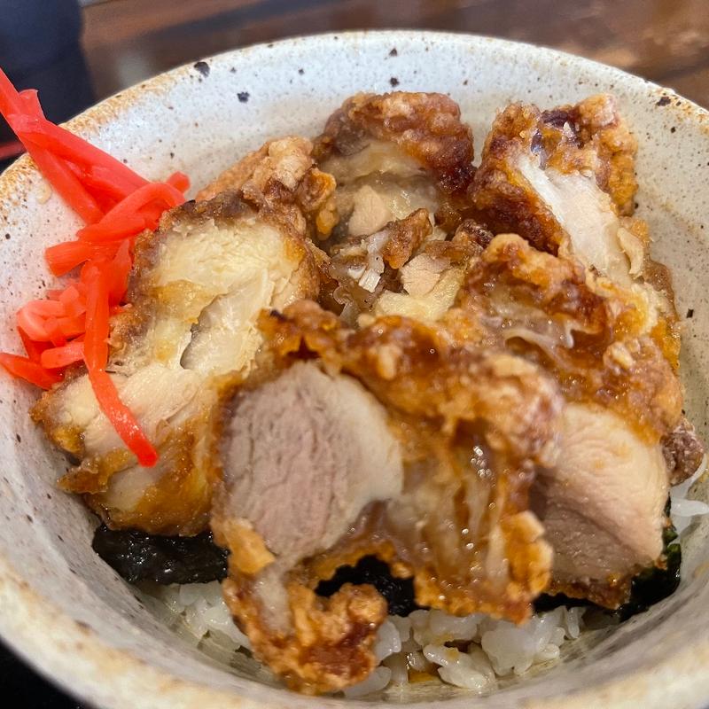 とり飯(セルフうどん 楽や)