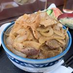 生姜豚丼(とん丼)(どんぶり屋ぽん)