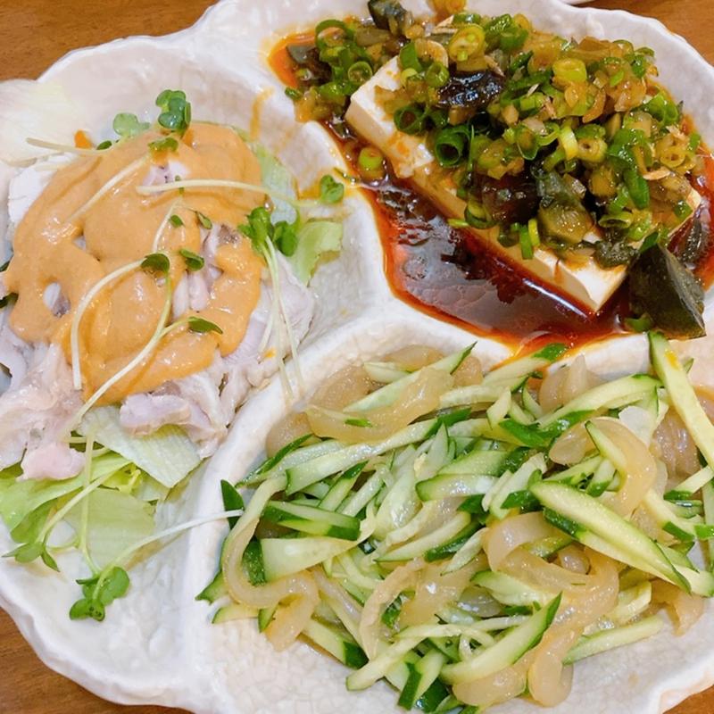 三種類冷菜(圓縁園飯店 （エンエンエンハンテン）)