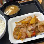 松屋風ロモサルタード2枚盛(松屋 渋谷清水橋店 )