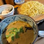 濃厚スープのつけ汁麺(焼鳥 神保町とり瑛)