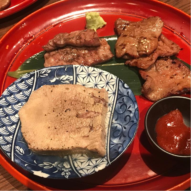 3種盛り(たん之助酒場 大手町店)