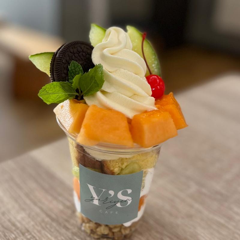 メロンパフェ(Y.Sカフェ)
