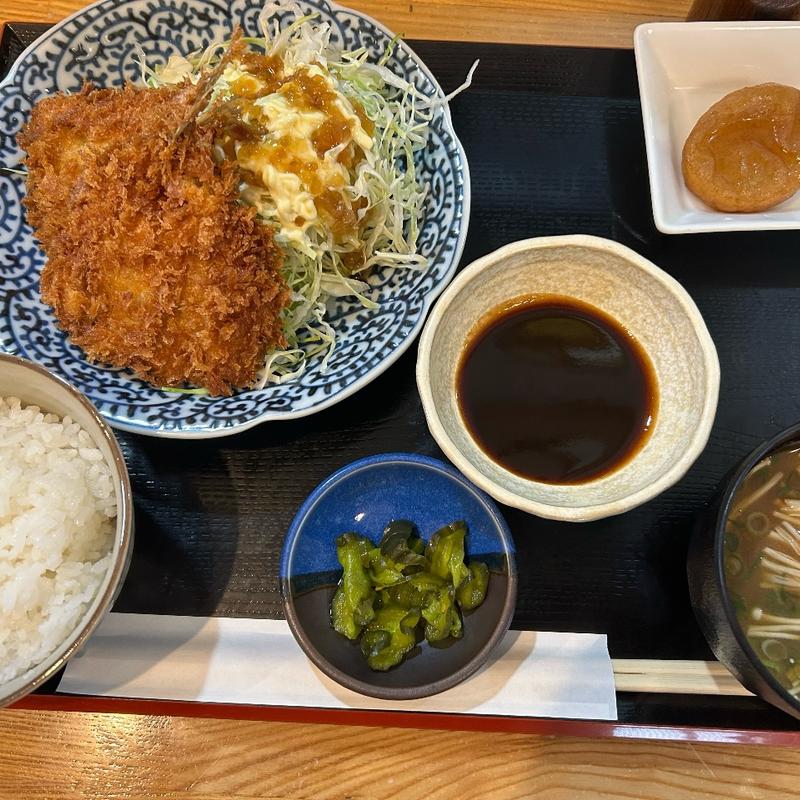 週替わりランチ　（アジフライ）(むらた)