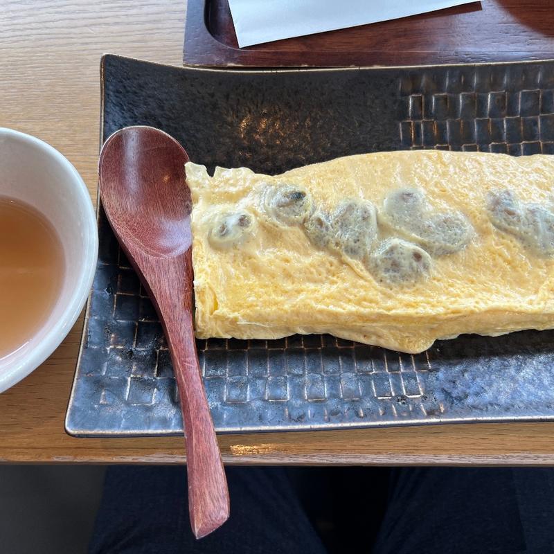 はまぐりの出汁巻たまごハーフ(はまぐり庵)