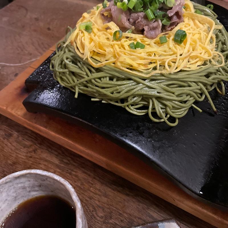 瓦そば(瓦そば シガ食堂)