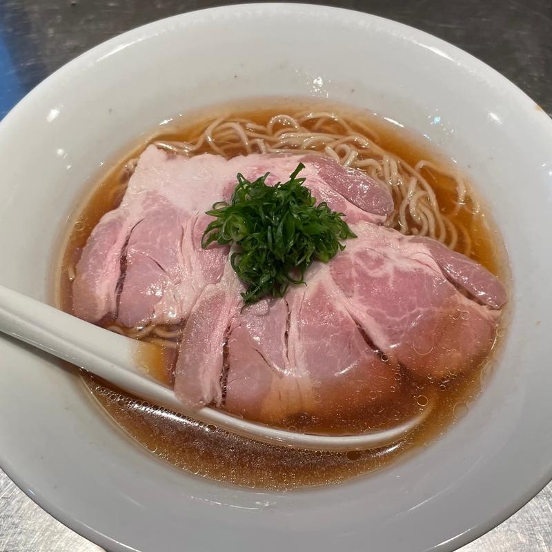 帆立煮干しの冷やし明太子蕎麦(さんじ)