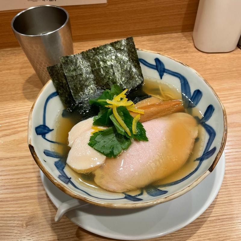 蛤としじみと煮干しのトリプルらぁ麺(らぁ麺 貝と煮干し、時々濃厚)