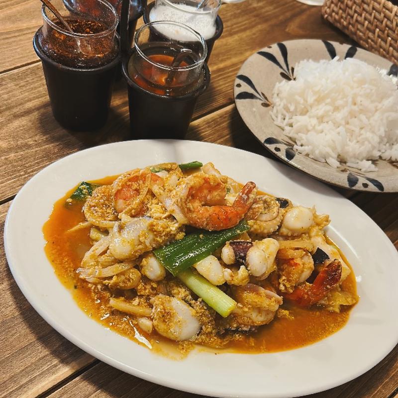 タレーパッポンカリー(ピタックごはん)