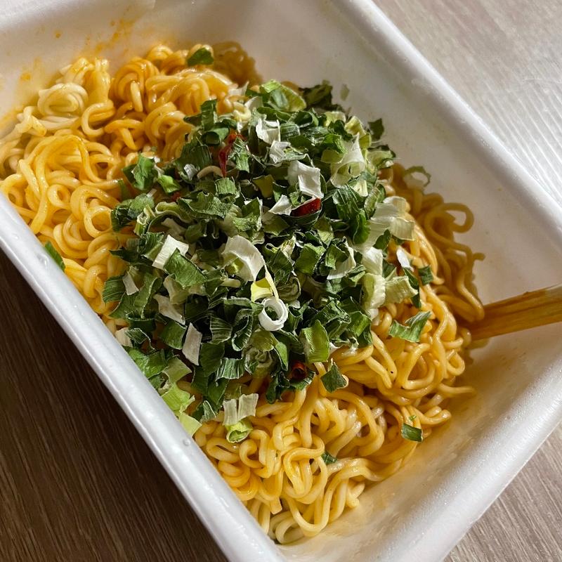 ペヤング炎のネギ辛(ウエルシア五泉店)