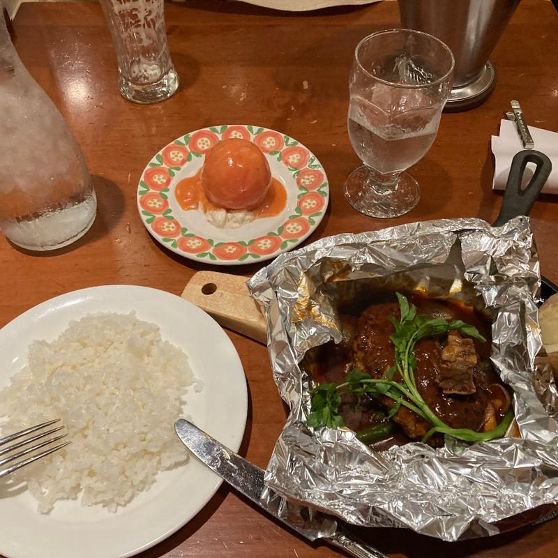 東洋亭ハンバーグステーキ(グリルキャピタル東洋亭 高島屋店)