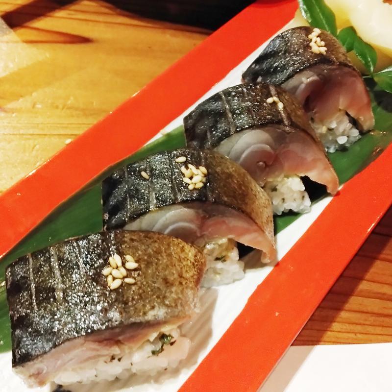 金華鯖炙り棒寿司(4貫)(金市朗 仙台駅前店 （キンイチロ）)