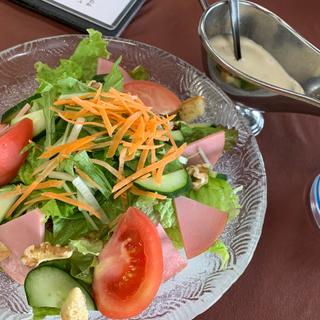 野菜サラダ(小川カントリークラブ レストラン)
