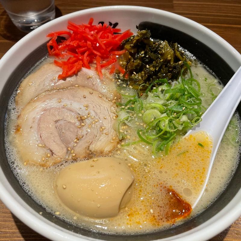 とんこつラーメン(らーめん柊)