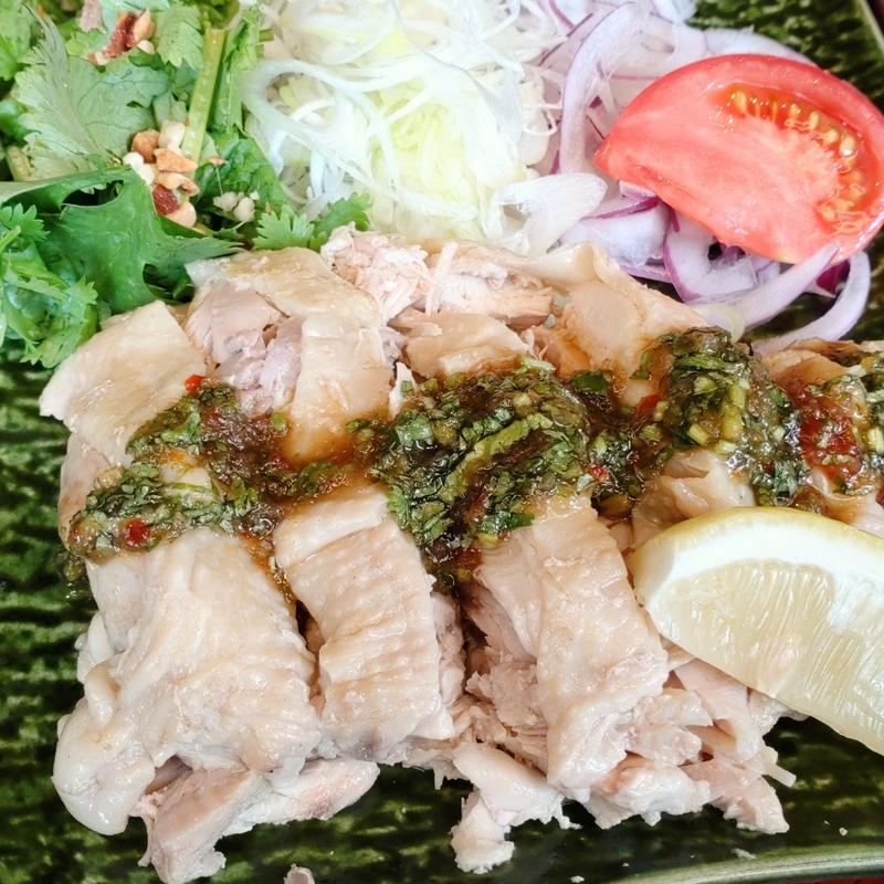 鶏もも肉の大戸屋風カオマンガイ定食(大戸屋ごはん処 大森店)