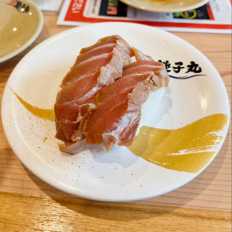 上赤身玉ねぎ醤油漬け(すし銚子丸 佐倉店)