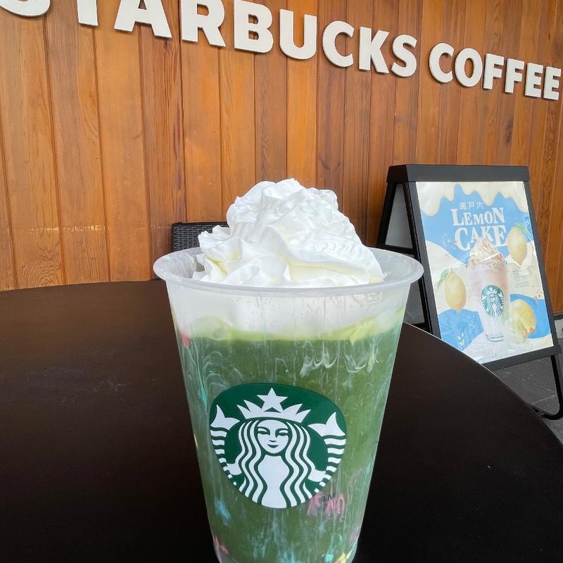 抹茶クリームフラペチーノ(スターバックス コーヒー 仙台台原店)