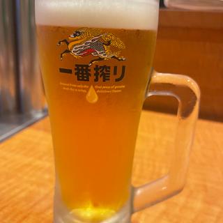 生ビール(やんべ)