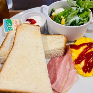 ベーコンエッグモーニング(イタリアン・トマト Café Jr. 品川シーサイドフォレスト店)