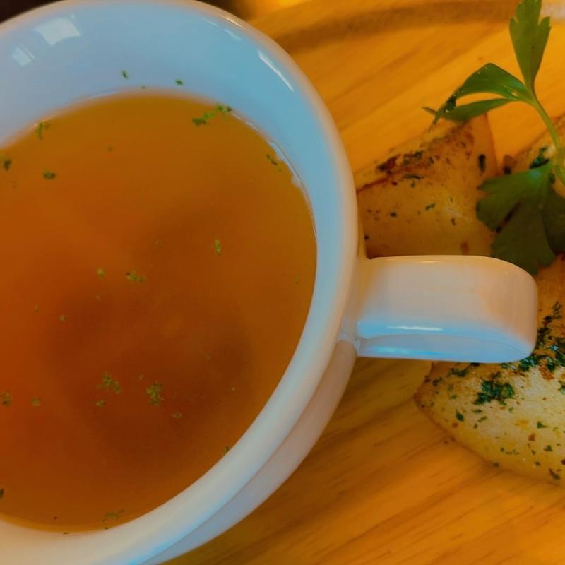 スペシャルハンバーガー　ランチセット(白老牛の店いわさき )