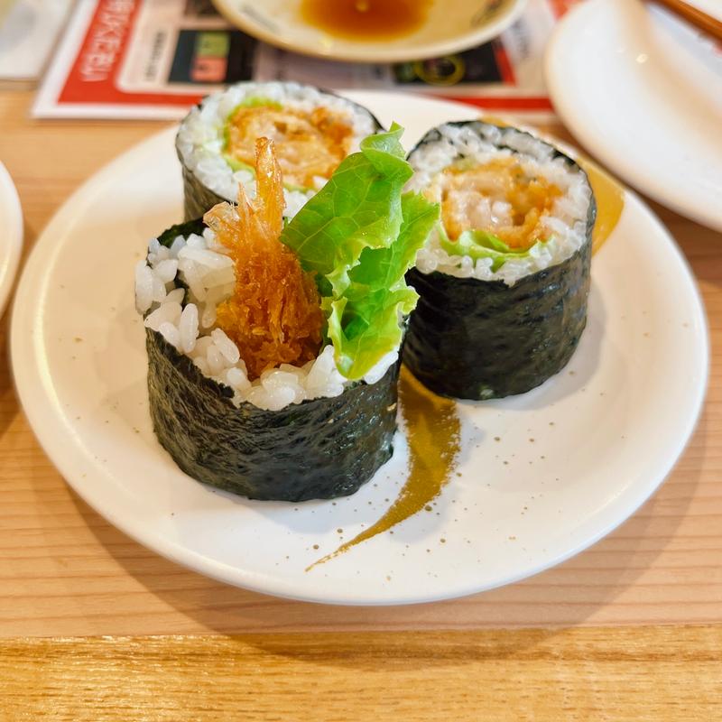 海老フライ巻(すし銚子丸 佐倉店)