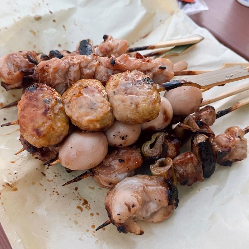 串盛り10本(焼き鳥ラッキー青物横丁店)