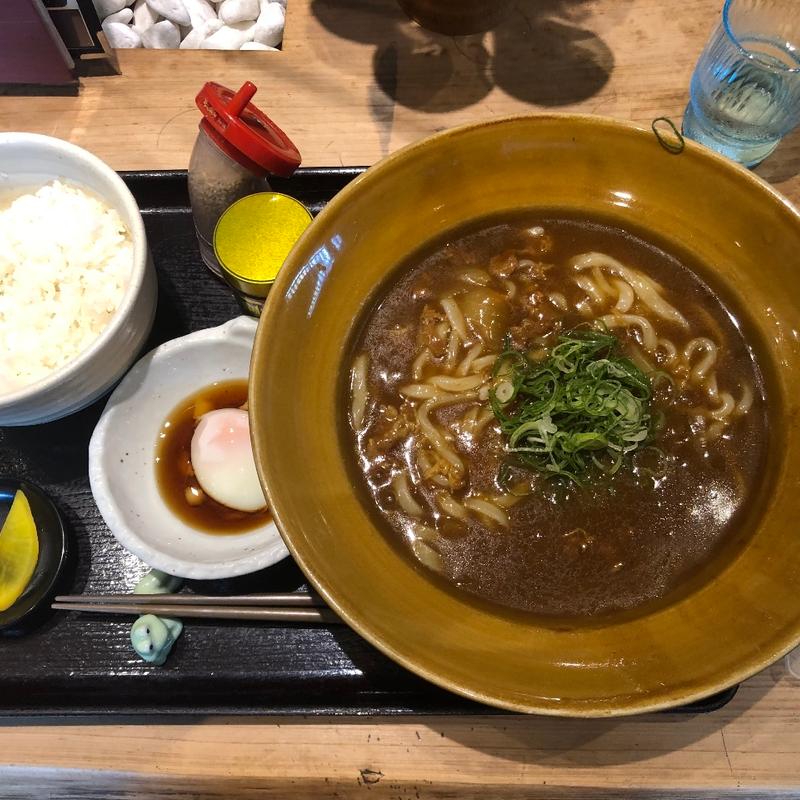 カレーうどん(はちまん)