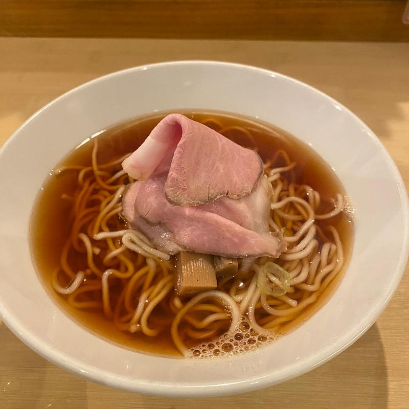 背脂煮干しラーメン(麺商人)