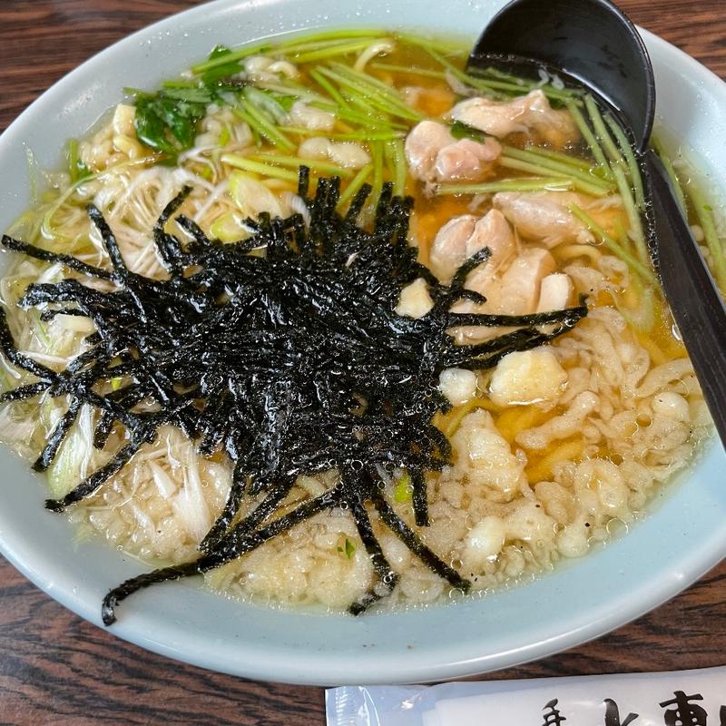 元祖鳥中華(手打 水車生そば)