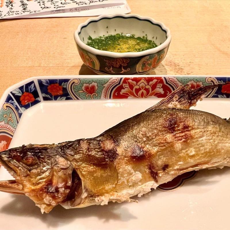 鮎の塩焼き(酒月 )