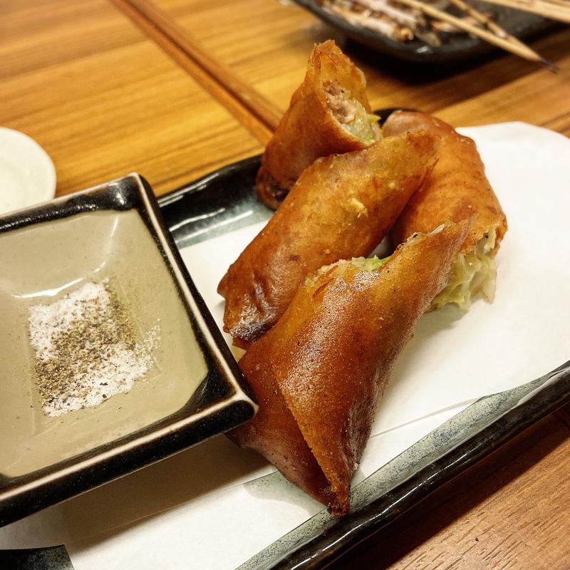 アスパラと豚バラの春巻き(栃木屋 )